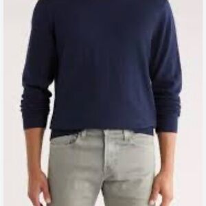 14th & Union Men's Navy Cotton Cashmere Sweater Size XL